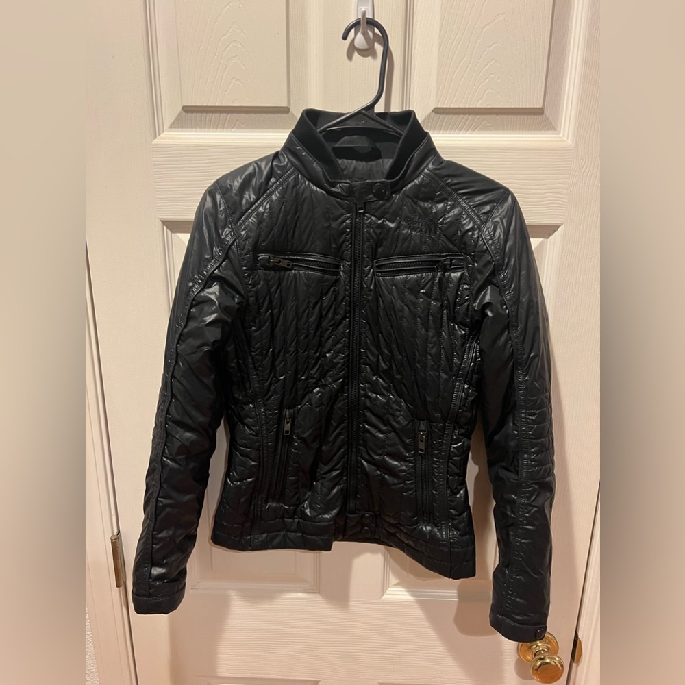 The North Face Women's Midori Moto Quilted Insulated Jacket Size Small Rare